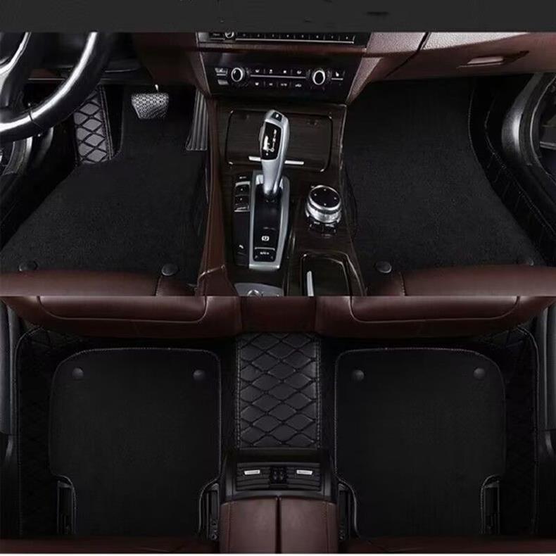 Full-enclosed car mat universal anti-slip mat special single-layer double-layer full set of environmentally friendly tasteless car pedal mat