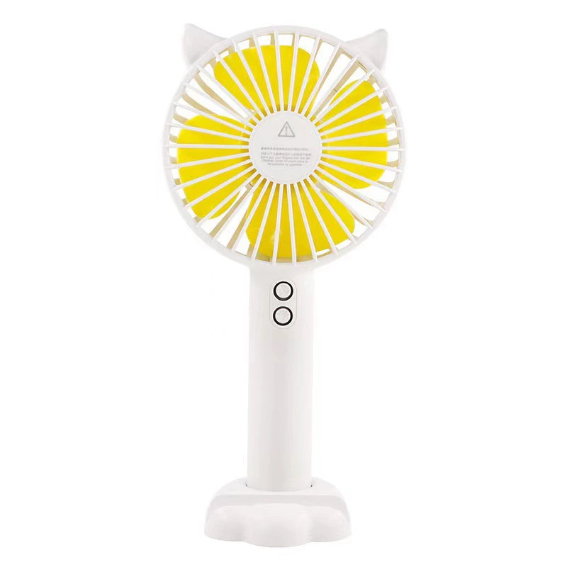 Handheld cute small air fan for students