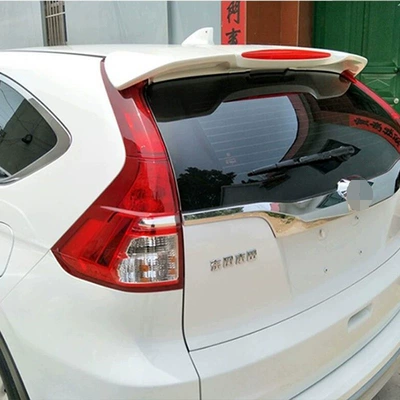 Suitable for Honda crv special tail 12-16 CRV modified sports rear tail non-perforated paint fixed wind wing (Fixed wind wing) - 12-16crv-with-light-position-rough