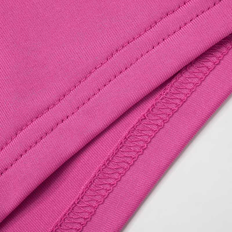 Women Clothing Sexy Swing Collar Sexy Tight Long Sleeve Romper