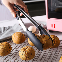 Grilled Steak Silicone Food Tongs Wholesale Household Thick BBQ Food Tongs Commercial