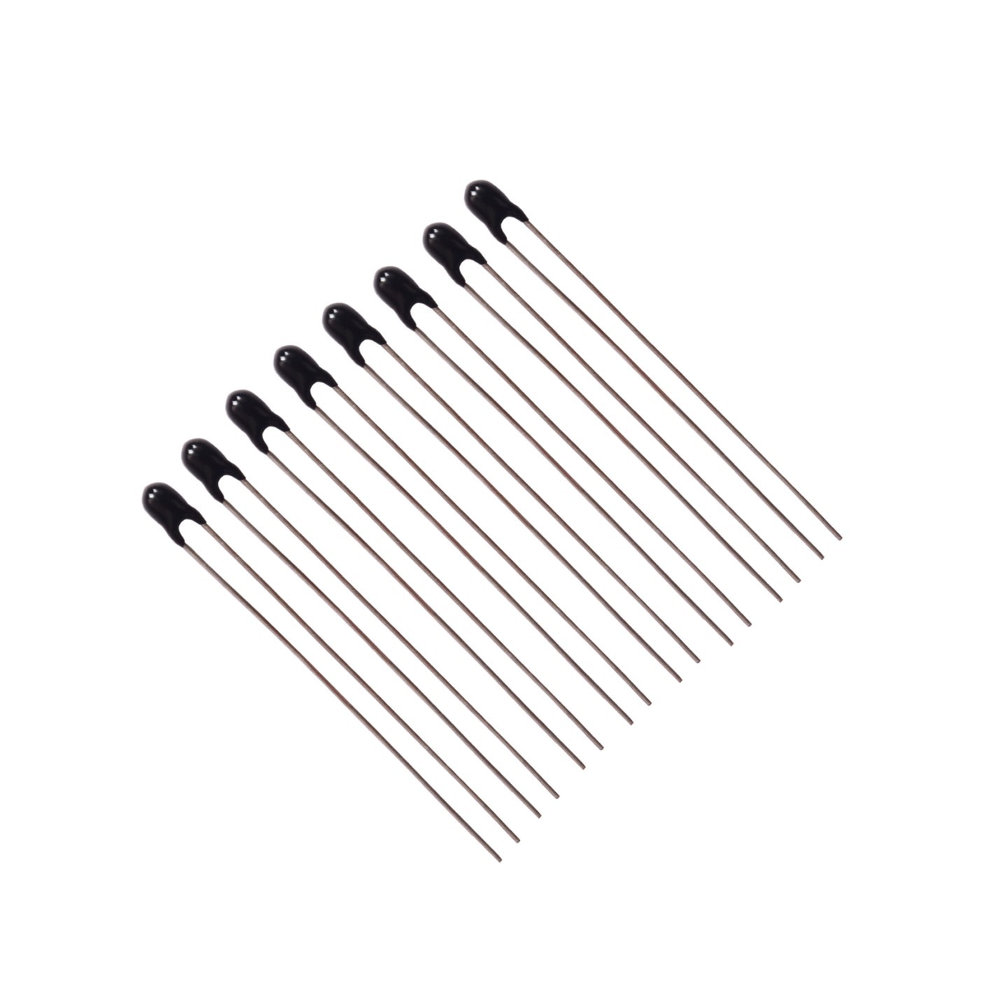 厂家直销MF52A103 3950B负温度系数小黑头NTC热敏电阻温度传感器