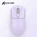 Attack Shark X3 three-mode mouse lavender + anti-slip sticker