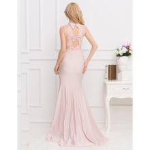 分销代发低价直采大码连衣裙性感包臀无袖漏背拖地长裙宴会晚礼服