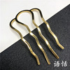 Metal hairgrip, Chinese hairpin, children's hair accessory, handmade, wholesale