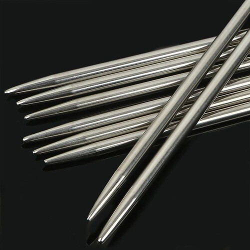 Stainless steel double-pointed needles knitting tool sweater needles steel needles for knitting sweaters stainless steel knitting needles