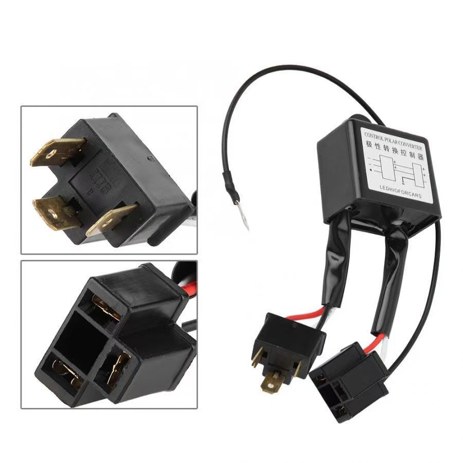 H4Led Headlight Polarity Positive and Negative Control Converter Fault Decoder Headlight Converter