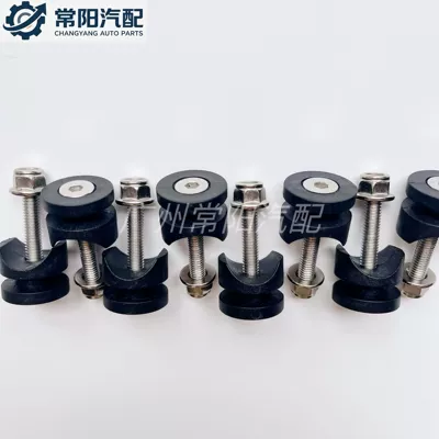 Motorcycle trunk replacement parts, tail box nylon clip