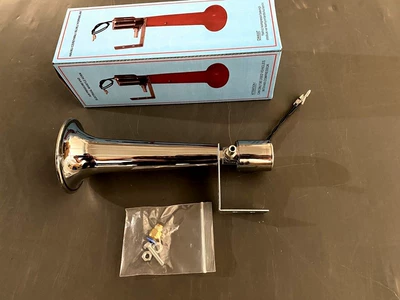 Car horn/tweeter Single-Tube Horn 12V 24V - electroplating-color
