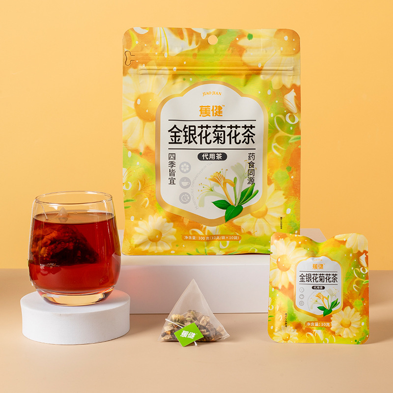 Jiao Jian Honeysuckle Chrysanthemum Tea Spot Investment Private Domain Maternal and Infant Store Supermarket Pharmacy Chain