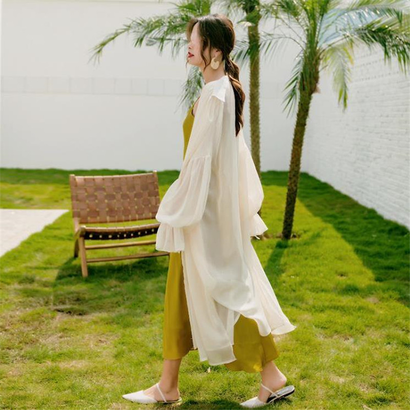 Long sun protection clothing