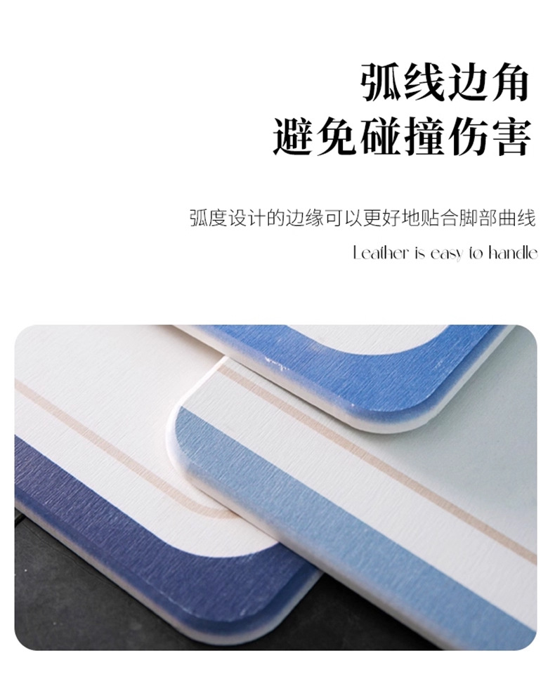 New Cartoon Hard Diatom Mud Bathroom Floor Mat Shower Room Door Absorbent Quick-Drying Carpet Bathroom Non-Slip Foot Mat
