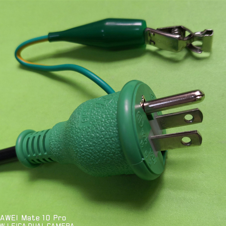 日本三插地线可拆叠PSE插头电源线认证齐全