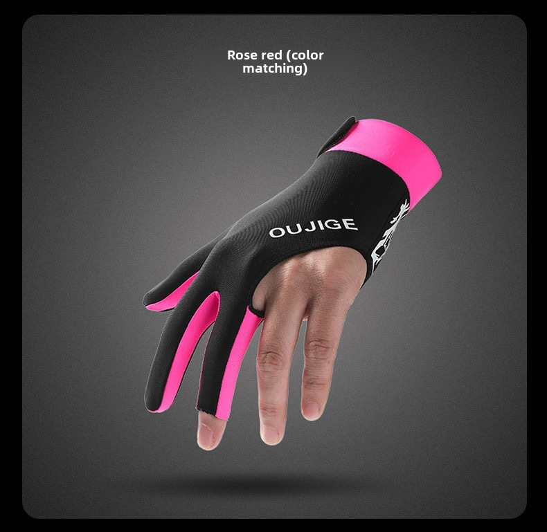 Billiards Gloves Sunscreen Men's and Women's Outdoor Snooker Non-slip Casual Thin Summer Cycling Single Pack_maomaolike.com