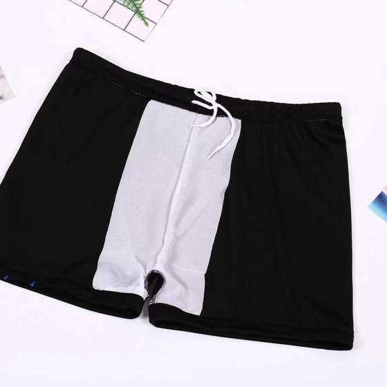 Swimming Trunks Men's Boxer Fashionable Printed Shorts Hot Spring Swimwear Quick-drying Professional Anti-embarrassment Men's Swimming Trunks