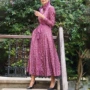长袖连衣外贸中长款女装