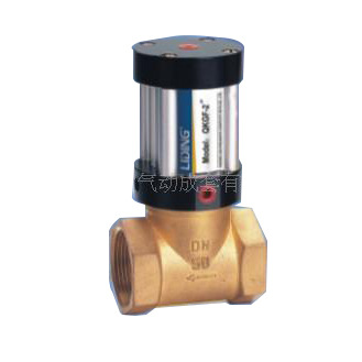 二位二通QKGF系列截止真空气控管阀  空气流体切断气动控制元件