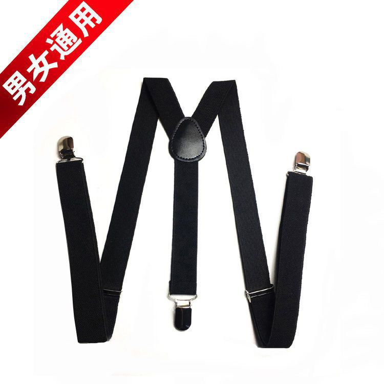 Men's Suit Shirt, Trousers, Suspenders, Retro Pants, Elastic Suspenders, Men's Adult Suspenders, Non-Slip Suspenders, Buckle