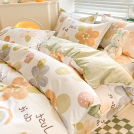 四件套;纤维被;床罩床笠