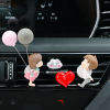 Transport, decorations for auto, perfume, cartoon pendant, cute creative aromatherapy, jewelry for beloved, long-term effect