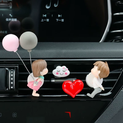 Car Perfume Aromatherapy Air Conditioning Pendant Cartoon Cute