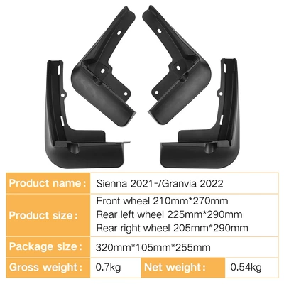 Suitable for Toyota Mudguard