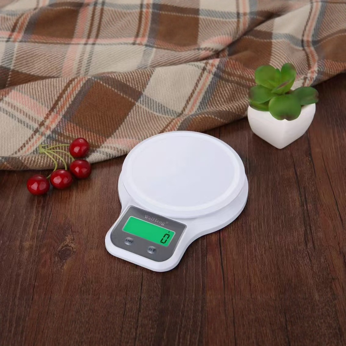 2025WeiHengWH-B21 pequeña escala electrónica de horneado doméstica 5 kg con báscula de cocina de tazón image 1