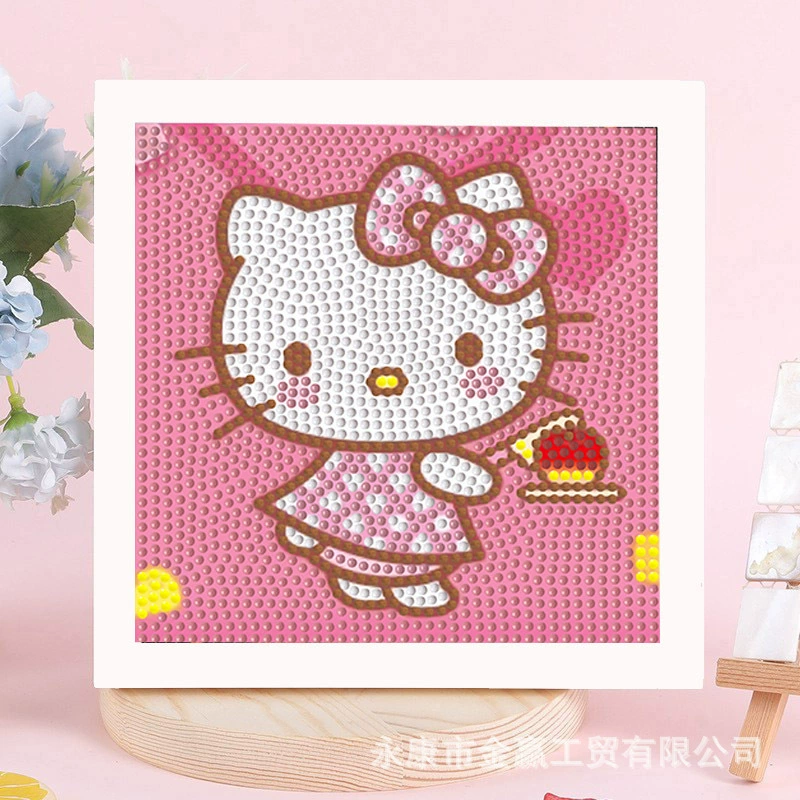 Мультяшная умная игрушка, DIY, новая коллекция, детское handmade diy, украшенная бриллиантами