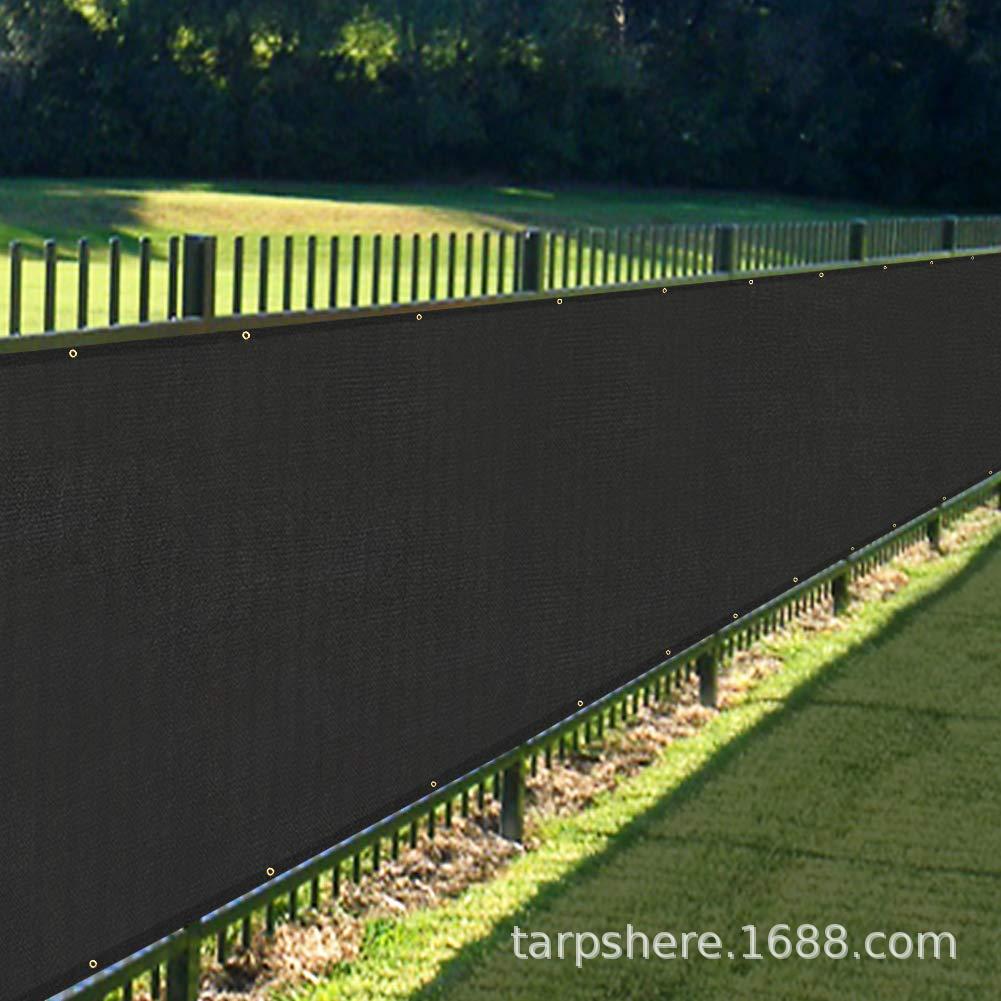 90%高密度新料栅栏阳台防护黑色PE聚乙烯隐私围栏遮阳网