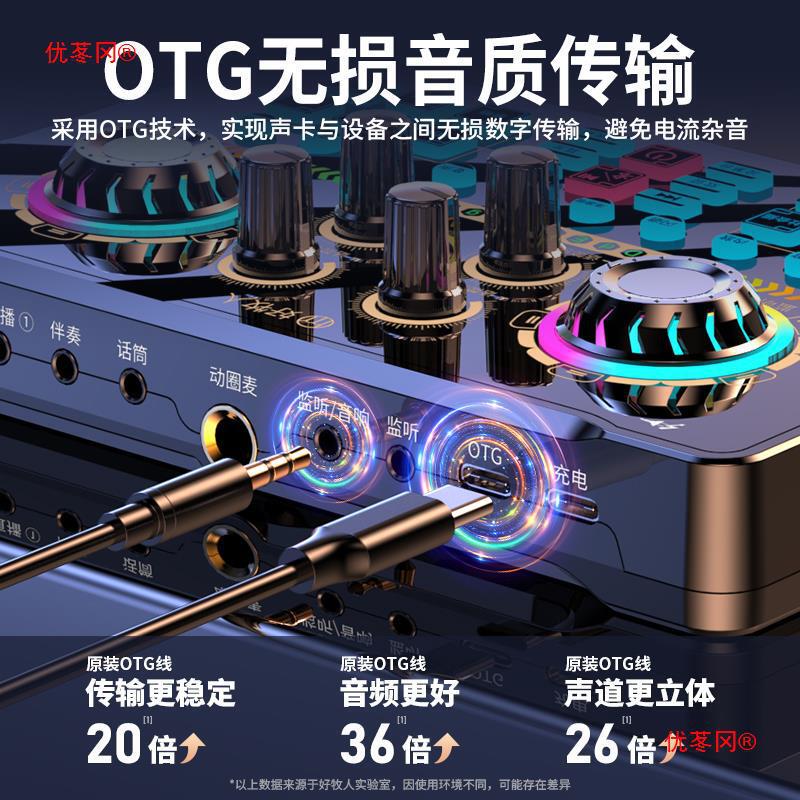 好牧人nx 6生中継専用サウンドカード設備セット携帯電話パソコンアナウンサー録音マイクk歌歌歌高級|undefined