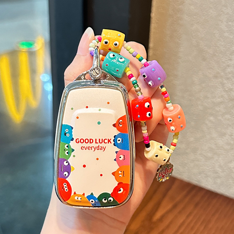 For Toyota Corolla Key Set Monster Cartoon Pattern/Camry Ralink TPU Protective Case Buckle