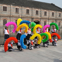 变色花环道具运动会开幕式体操道具儿童手持花环道具舞蹈花环道具