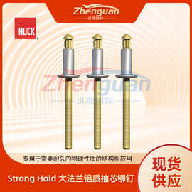 Huck Strong Hold 大法兰铝质抽芯铆钉 拉铆钉规格 铆钉批发