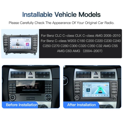 DVD Navigation Amg 7inch Android Gps Car