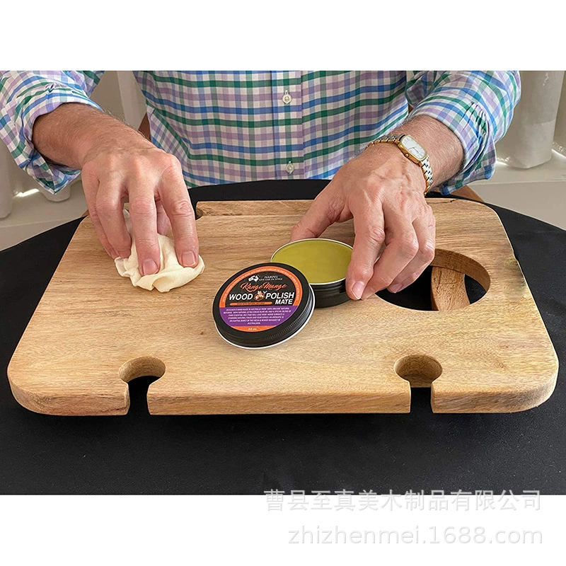 Открытый простой и удобный столик для красного вина квадратный многофункциональный деревянный небольшой винный столик складной стол для пикника деревянный бокал держатель