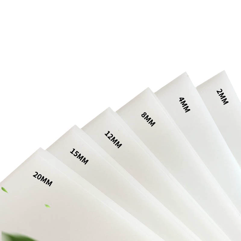 Белый лист из полипропилена, лист из твердой резины, лист из полиэтилена, лист из нейлона, лист из полипропилена 235102050 мм, обработка.
