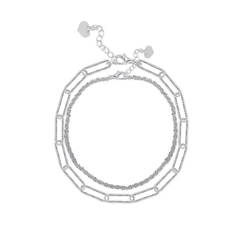 Minimalist Layered Bracelets For Women Stackable Jewelry Accessory_voghion.com