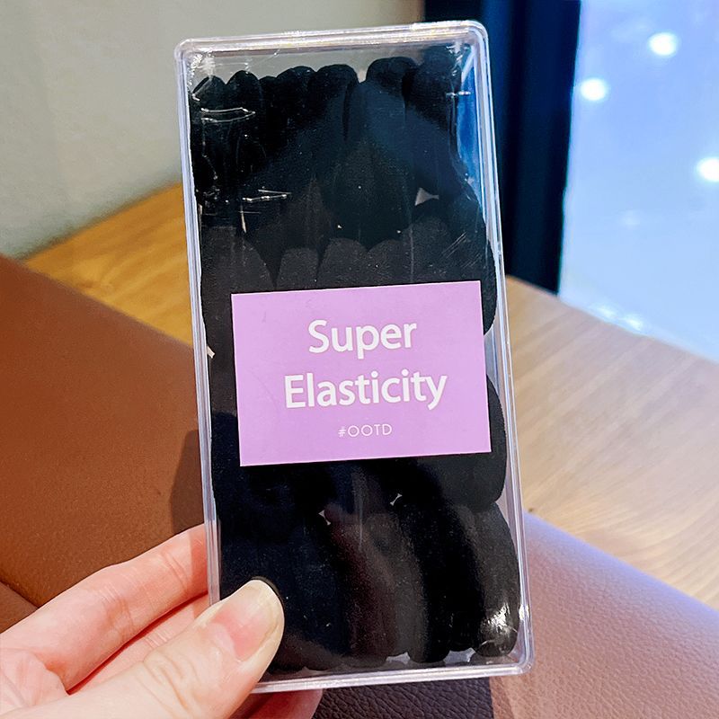 Anillo de pelo negro 32 cajas