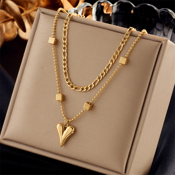 fashionable design retro pendant stainless steel pearl