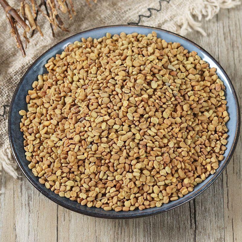 Fenugreek Seeds Hu Lu Ba 500g Dried Trigonella foenum-graecum Traditional Chinese Herb for Decoction and Culinary Use overview