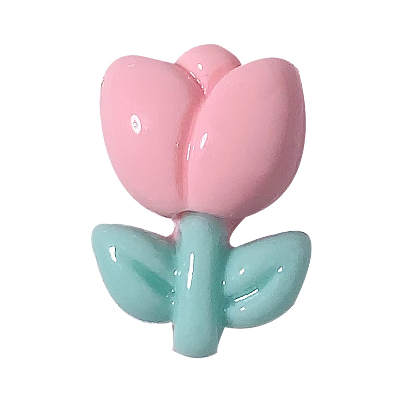 Girasoles brillantes flores de sol tulipas accesorios de resina de flores DIY adornos de cabello hebilla de zapatos parches de caso de teléfono móvil