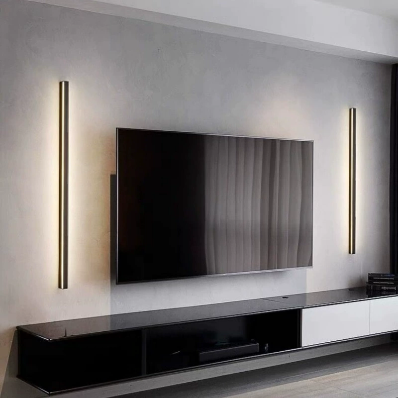 Modern and minimalistic sconce for bed, creative minimalistic rectangular lamp