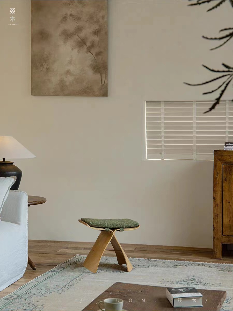 Pasillo creativo CAMBIO DE ZAPATOS taburete hogar taburete sala de montaje apilable registro mariposa taburete pista niños pequeño taburete bajo