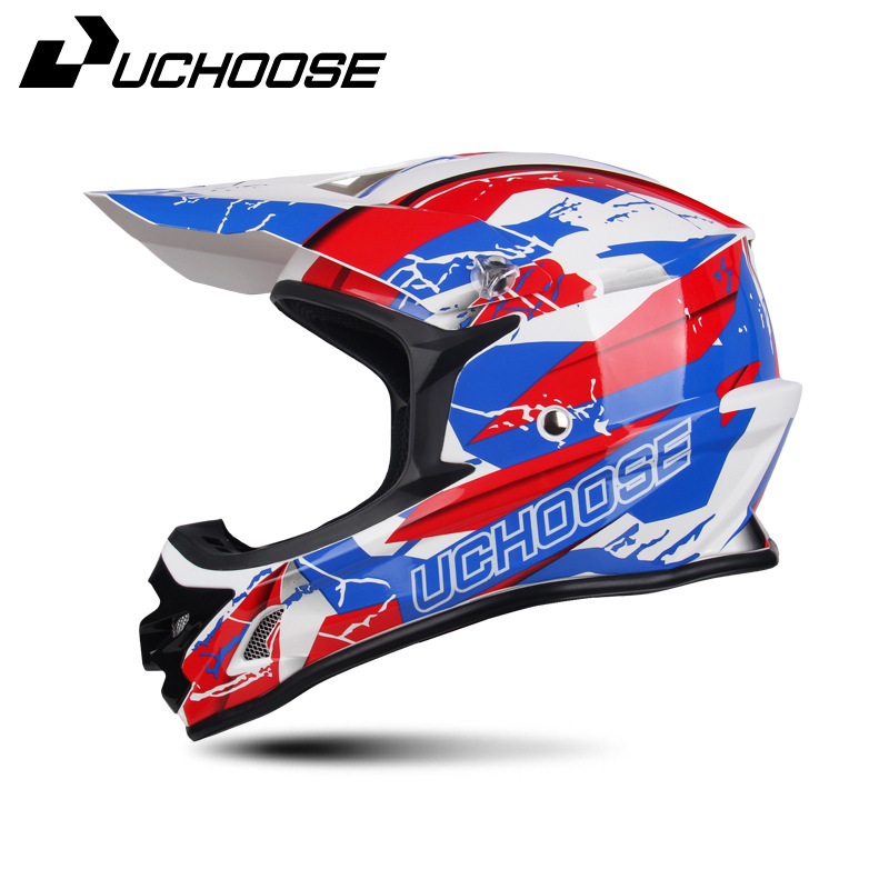 Cross-Border Foreign Trade New Off-Road Motorcycle Mountain Bike Riding Helmet Four-Season Motorcycle Off-Road Helmet 3C Certification