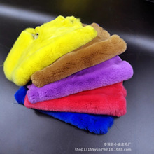 兔皮整张獭兔毛服装原料护膝护腰坐垫手扶箱摆饰拍摄背景DIY包包