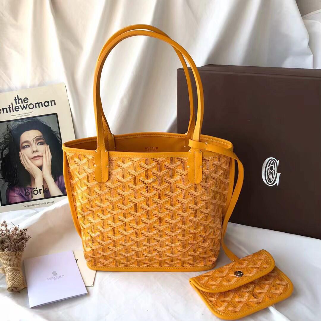 Goya Vegetable Basket Gaoyade Shoulder Bag Double-Sided Women's Bag Mini Mother-In-Law Bag Tote Bag Handbag Shopping Bag