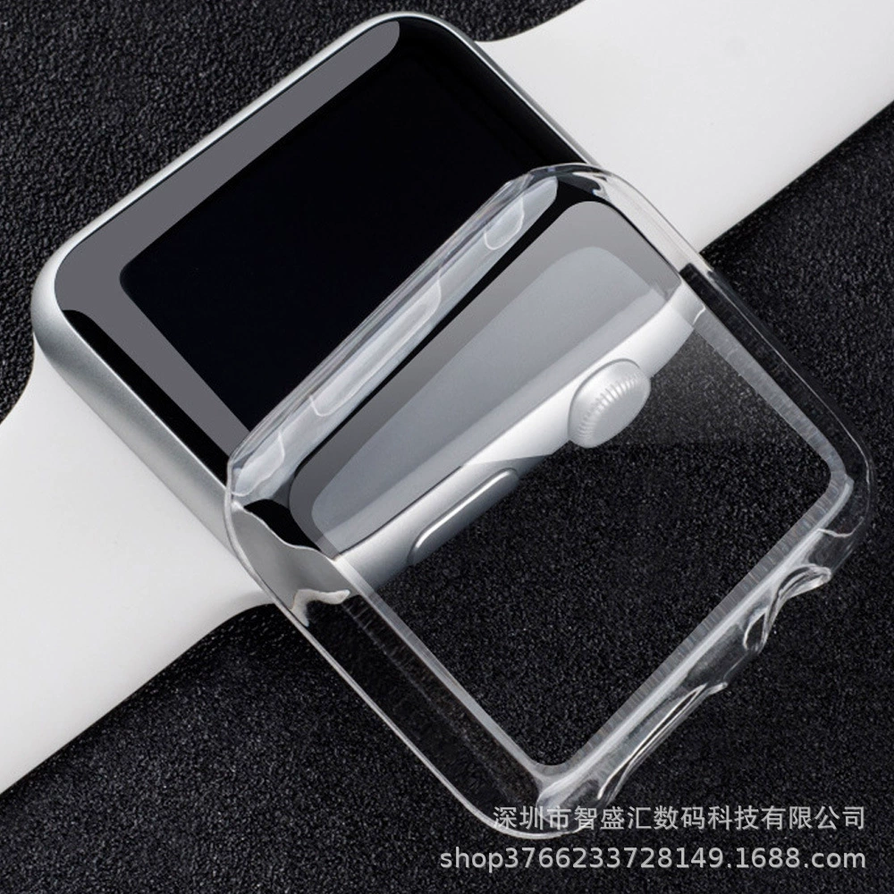 Apple, прозрачные часы, защитный чехол, 41мм