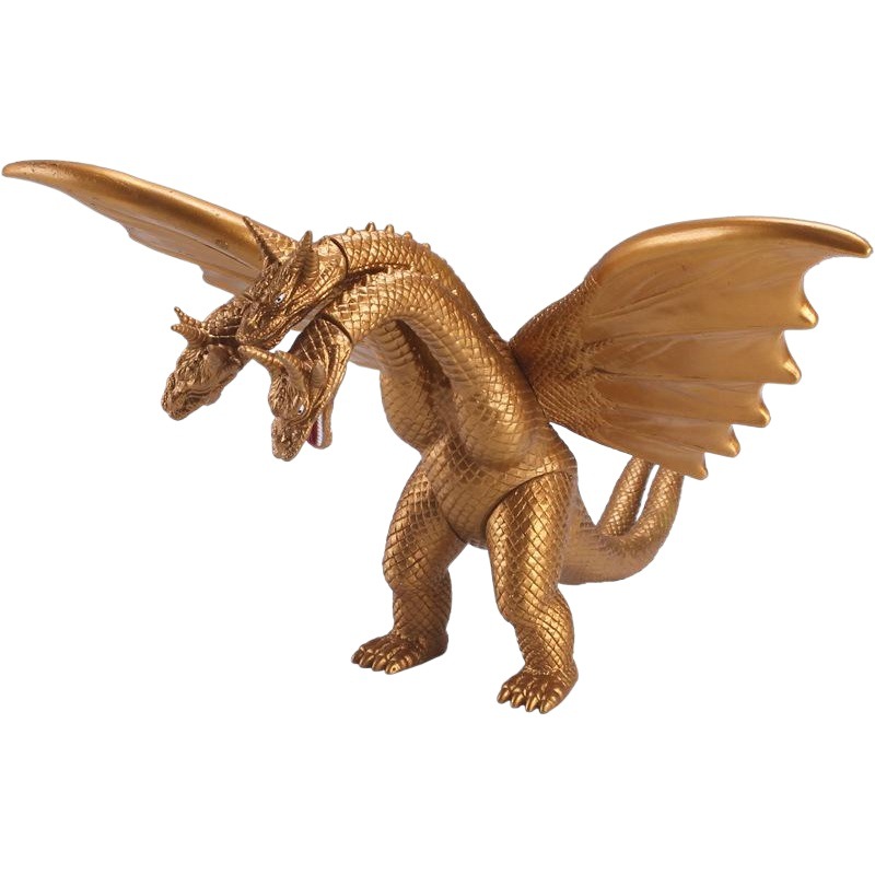 Modelo de juguete de goma suave del dinosaurio del monstruo del dinosaurio de GODZILLA extremidades movibles regalo del juguete de la muñeca del vinilo