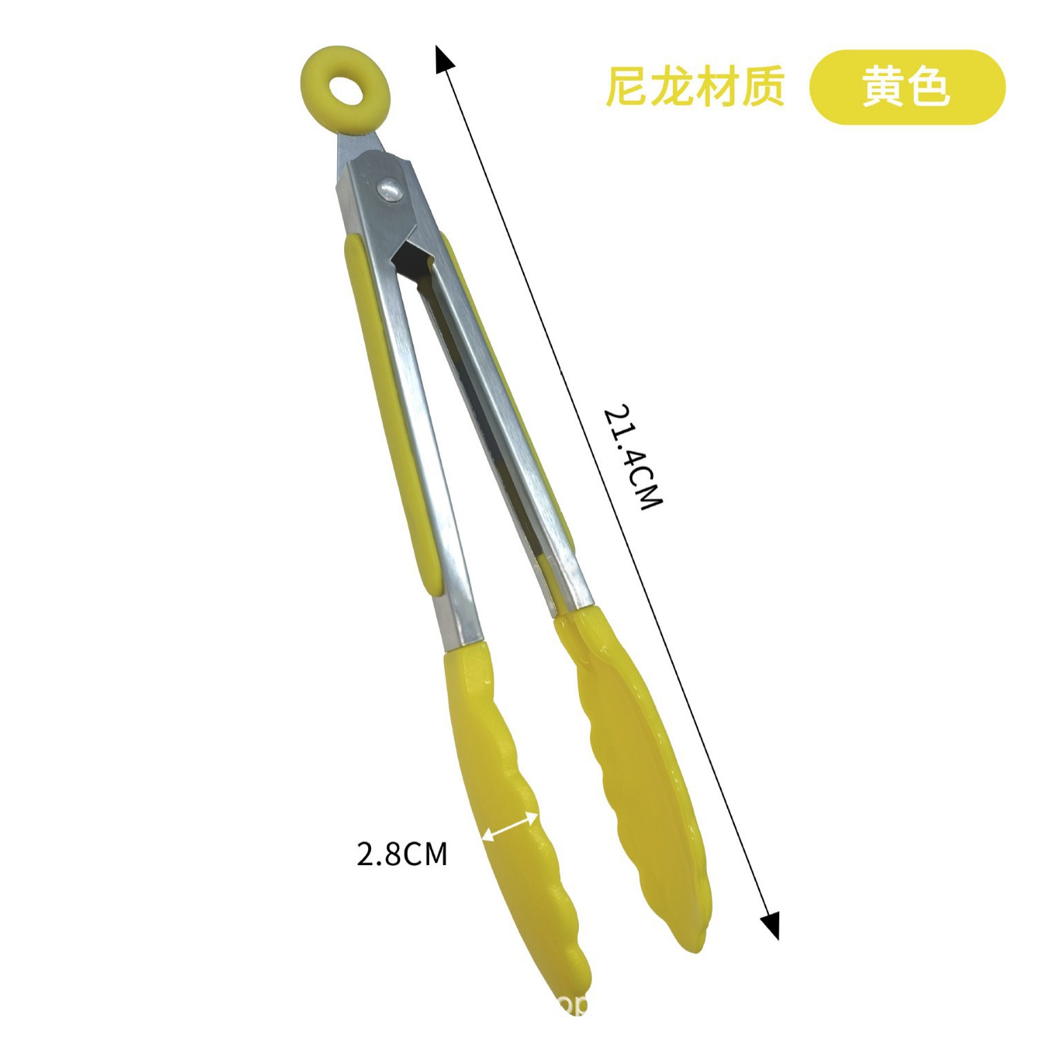 Pinzas para Alimentos de Acero Inoxidable 430, Resistentes a Altas Temperaturas, Pinzas para Barbacoa Anti-quemaduras para Exteriores, Utensilios de Cocina, Venta Caliente Transfronteriza de Barbacoa
