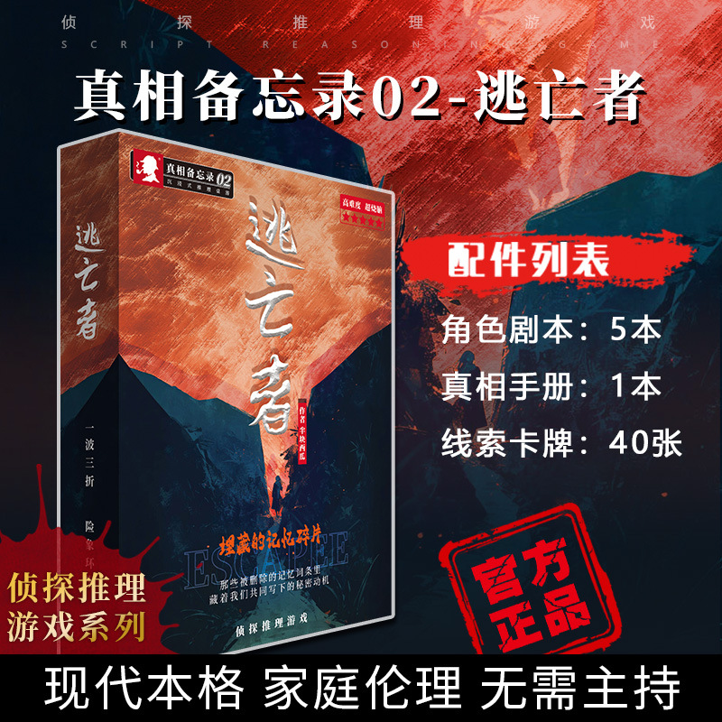 Jm042 the fugitive (5-person version)